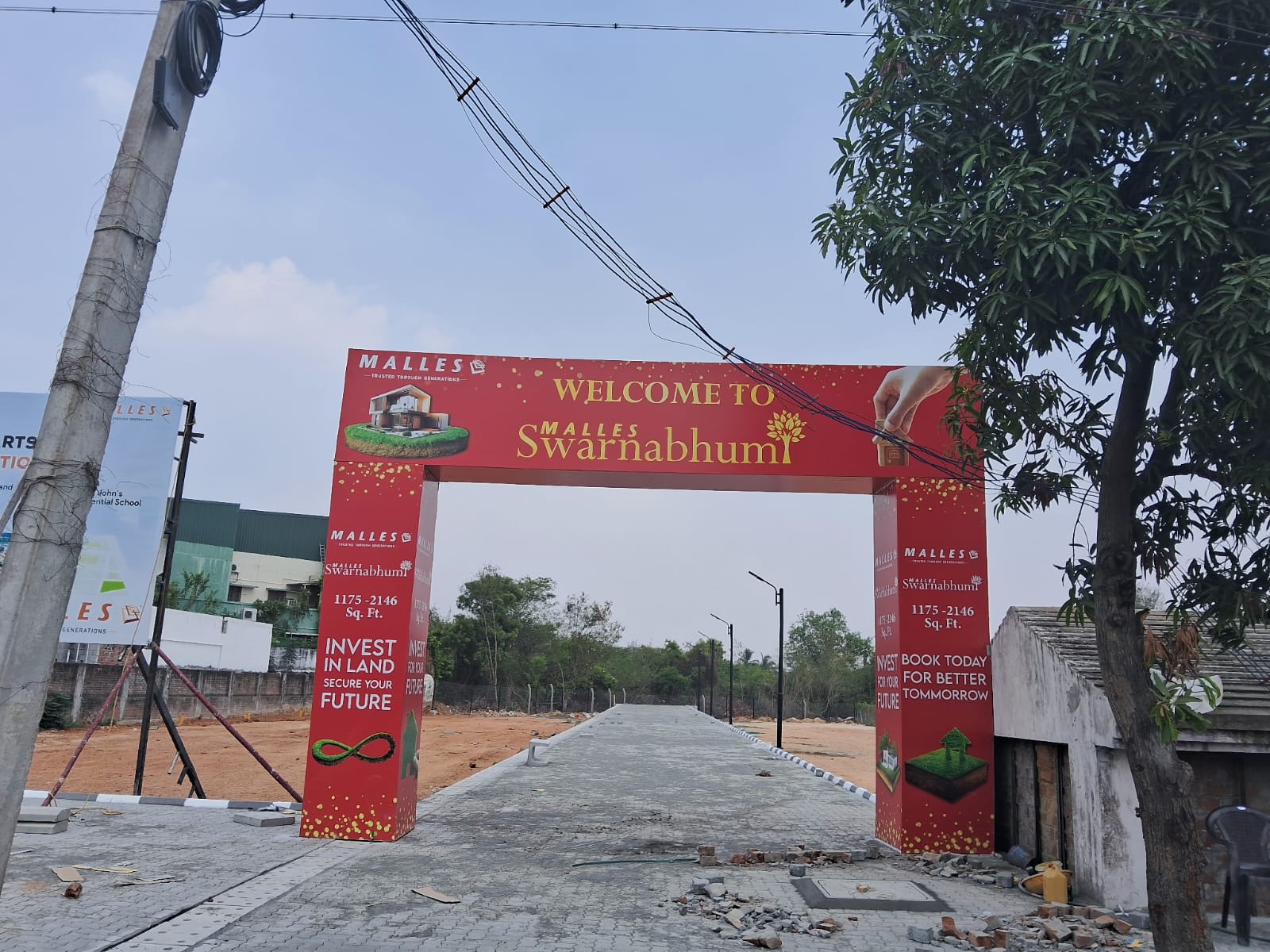 Premium villa plot for sale in Poonamallee